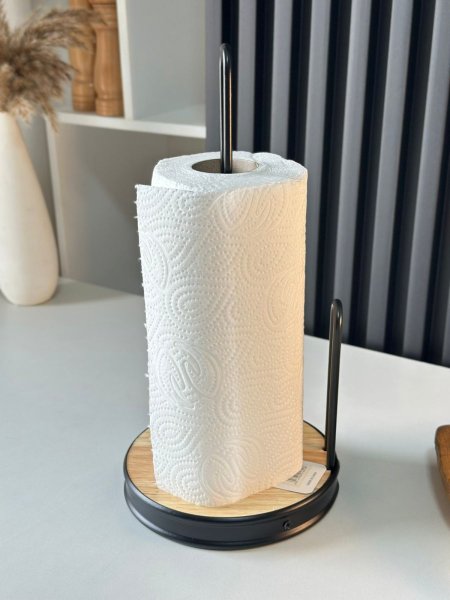 حماله محارم حديد قاعده خشب